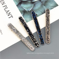 Korean Bling Crystal Hairpin Hair Clip Headwear For Women Girls Rhinestone Hair Pins Barrette Styling Tools Accessories